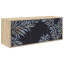 vidaXL Vegghengt TV skap DOKKUM 102 x 33 x 40 cm Sonoma eik