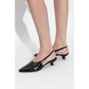 ALOHAS Eros Black Leather Pumps - Black - 36
