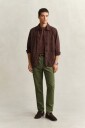Klassiske chinos i slim fit DRY HERB GREEN 3236