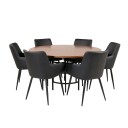 Venture Home Spisegruppe Venture Home Copenhagen med 6stk Comfort Stoler GR23961