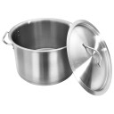 vidaXL Gryte 32 L 40x26 cm rustfritt stål