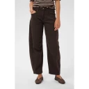 Cream Crdjuli Barrel Jeans   Relaxed Fit   Brown   28