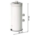 Bassengfilterpumpe 3785 l/t med type A patron