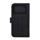 Deltaco Lommebokdeksel for iPhone 17 Pro med stativfunksjon Svart