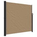  Uttrekkbar sidemarkise gråbrun 180x300 cm 4004349