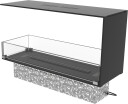 Decoflame Montreal 800 biopeisinnsats   romdeler med Denver F3 brenner og glass på tre sider