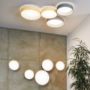 Eglo Palomaro LED Plafond-Grå-Ø50 cm