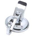 Sugekoppkrok sølv / veggkrok uten boring / krok til bad og kjøkken / plastkrok 3 kg