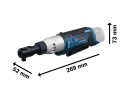 Bosch Skralle Grc 12 v-60 Solo 3/8 60 nm Uten Batteri Og Lader