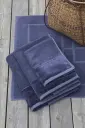 Halvor Bakke Clifton håndkle 70x140 Blå / Midnight blue
