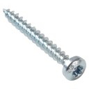 NKT Elforsinket Panhodet Skrue 5,0 x 60 mm - 100 stk for Sponplater