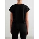Aim'n Treningstopp Soft Basic Roll Sleeve Top Svart
