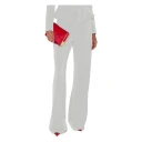 Elisabetta Franchi Dame Bukser Hvit XS,