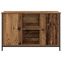  TV skap Artisan Eik 101x35x65 cm Konstruert tre og stål