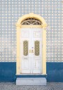 Blue and Yellow Facade Plakat Plakat / 70x100cm