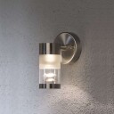 Konstsmide Bolzano Utendørs Vegglampe Liten Sølv