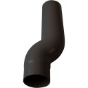 Plastmo nedløpsrør Ø90mm grafitt gray 90 mm x 330 mm