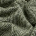Ferner Jacobsen Scarf Wool Herringbone Olive
