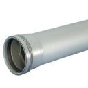 Wavin Wafix 110 mm Avløpsrør 1000 mm med Muffe i PP-Plast