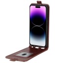 Trolsk Lommebokdeksel Vertikalt (iPhone 15 Pro) Brun