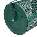 vidaXL Kompostspreder 75L grønn Ø40x60 cm stål