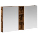  Baderomsskapsett 3 pcs 120 x 14,5 x 70 cm Konstruert tre