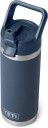 Yeti Rambler 18 Oz Straw Bottle 532 ml navy