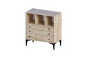 Neki Kommode 80x86 cm Beige   Hanah Home