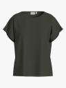 Vila Josa Short Sleeve Top Grønn 36