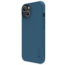 Nillkin Super Frosted Shield Pro-Deksel Til Iphone 14 Plus Bakdeksel Blå
