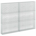 vidaXL Gabion med 5 mm tråd og 5x2,5 cm nett 200x20x150 cm