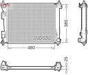 DENSO DRM43010 Radiator motorkjøling
