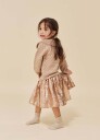 Konges Sløjd Starla sequin skirt – gold blush 3år
