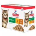 Hill's Science Plan Kattunge Våtfôr Kylling & Kalkun 12x85 g