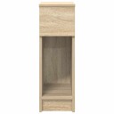  Nattbord med skuff 2 stk sonoma eik 20x36x60 cm 8721158575791