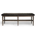 Oscarssons Möbel Nadja Bench 130 cm Brunoljet ask/safeskinn brun