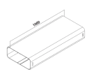 Eico Prime fastrør 90x220 mm Grå