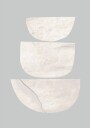 Textured Organic Shapes Plakat Plakat / 50x70cm