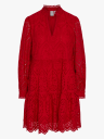 Y.A.S Holi Long Sleeve Dress Rød L