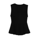 Lisa Yang Dame Topper Svart S,