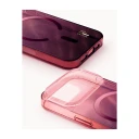 Ideal Of Sweden Clear MagSafe mobildeksel til iPhone 17 Pro Max – Cherry Lacquer