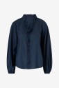 Ellos Collection   Bluse med volanger   Blå