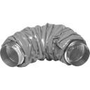 AKUP Fleksibel lyddemper 50 mm mineralull. Hylse/hylse. 125x600mm
