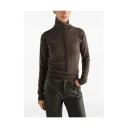 Lemaire Dame Strikkevarer Brun M,