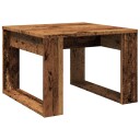  Sidebord gammelt tre 50x50x35 cm konstruert tre 8721158440419