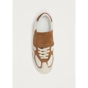 Alohas Tb.490 Club Soft Tan Leather Sneakers White 40