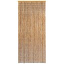vidaXL Insektdør gardin bambus 90x220 cm