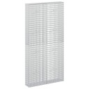 vidaXL Gabion med 3,5 mm wire og 5x2,5 cm nett 100x20x200 cm