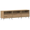  TV benk i kunstig eik 150x30x44,5 cm
