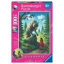 Ravensburger Rød Riding Hood & The Wolf 100pcs